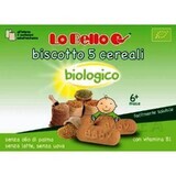 Biscuiți cu 5 cereale Bio, 200g, Lo Bello