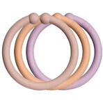 Anelli BIBS Loops, Blush/ Peach/ Dusky Lilac 12 pz.