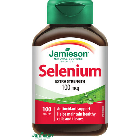 Jamieson Selen 100mcg 100 Tabletten