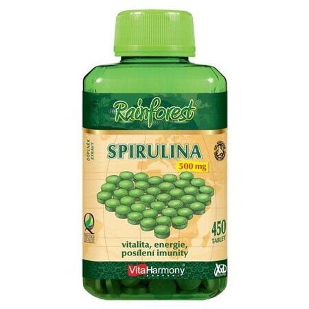 VitaHarmony Spirulina XXL Spirulina XXL economy 500 mg 450 Tabletten