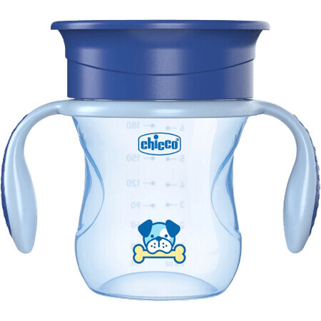 Chicco Becher Perfect 360 mit Griffen blau 12m+ 200 ml