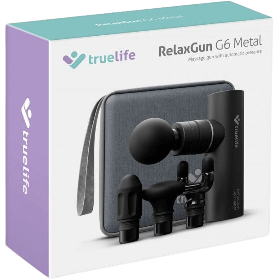 TrueLife RelaxGun G6 Metall-Massagepistole