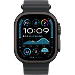 Apple Watch Ultra 2 (2024) 49 mm, titane noir avec bracelet Ocean noir