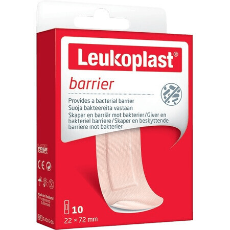 Leukoplast Barriere 22x72mm 10 Stück