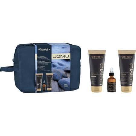 Erboristica Uomo set cosmético para hombre 3 piezas