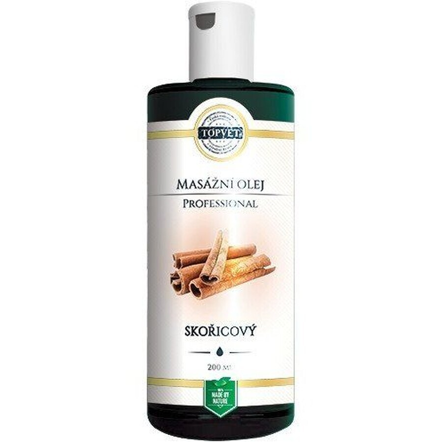 Topvet Zimt-Massageöl 200 ml