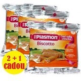 Biscuiți cu vitamine, +6 luni, 120 g + 60g cadou, Plasmon