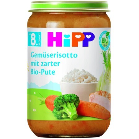 HiPP BIO-Gemüse-Risotto mit Putenfleisch 220 g