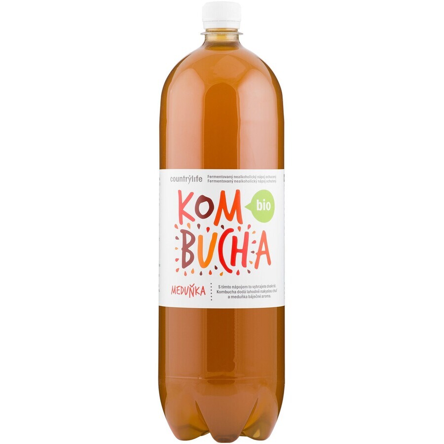 Country Life Kombucha Bio Zitronenmelisse. 2 l