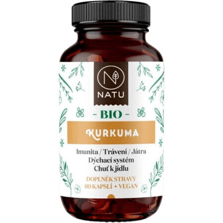 Natu Bio-Kurkuma 60 Kapseln