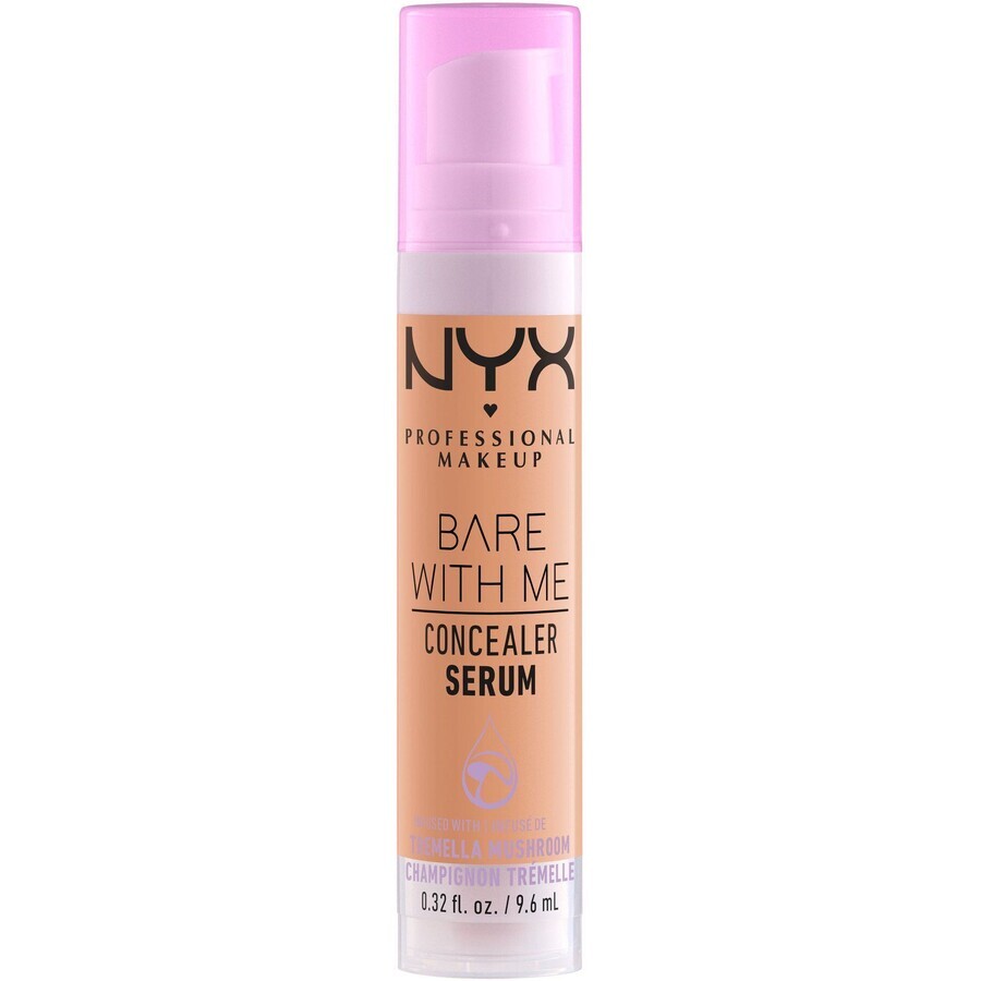 NYX Professional Makeup Bare With Me Serum & Calm Concealer 5.7 Light Bronze Concealer, 9,6 ml