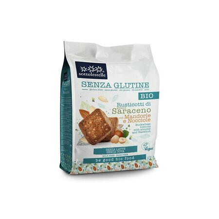 Vegane glutenfreie Kekse mit Mandeln und Erdnüssen Eco, 250 gr, ST03126, Sottolestelle