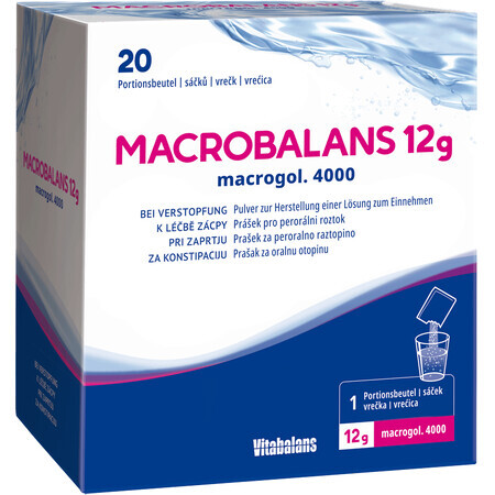 Vitabalans Makrobalans 20 x 12 g