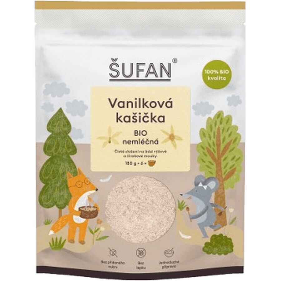 Šufan Bio-Vanille-Brei ohne Milch 180 g