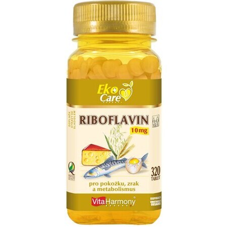 VitaHarmony VE Riboflavin (Vitamin B2) 10mg 320 Tabletten