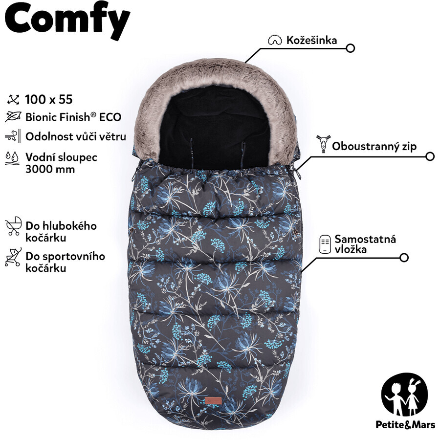 Petite&Mars Comfy Fusak 4in1 Elegant Karamell