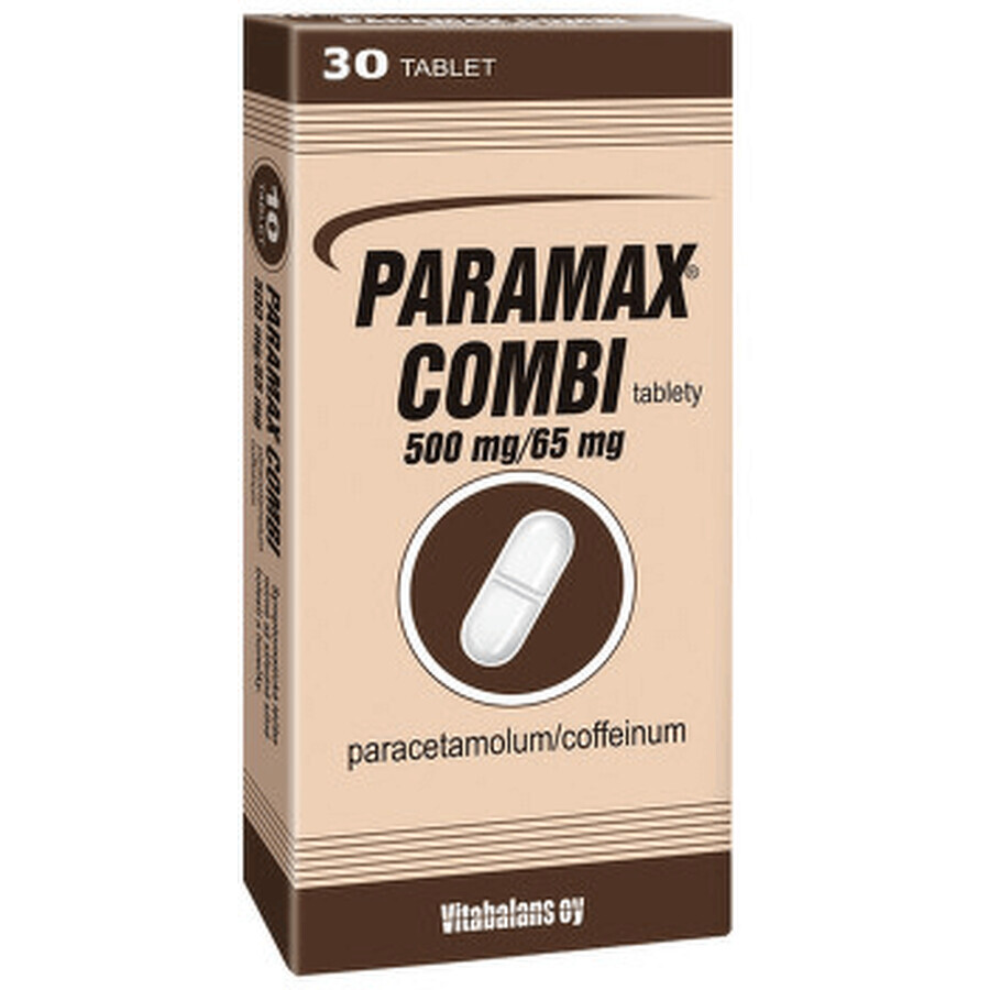 Vitabalans Paramax Combi 500 mg/65 mg 30 Tabletten