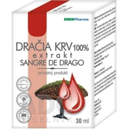 Edenpharma DRAČIA KRV 100% Extrakt 30 ml