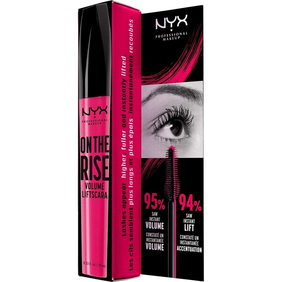 NYX Professional Makeup On The Rise Liftscara Wimperntusche - schwarz 10 ml