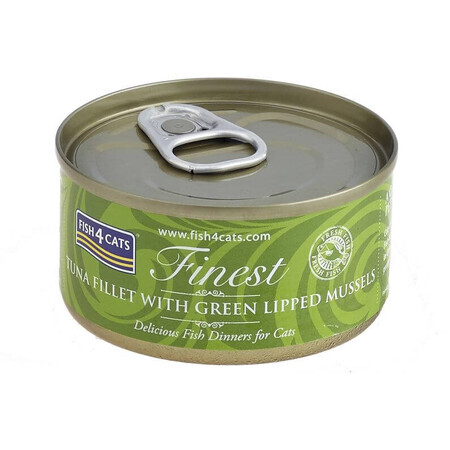 Fish4Cats Canned cat food Finest Tuna with mussels 70 g