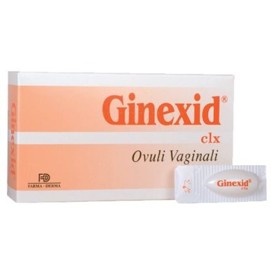 Ginexid suppositoires vaginaux 10 x 2 g