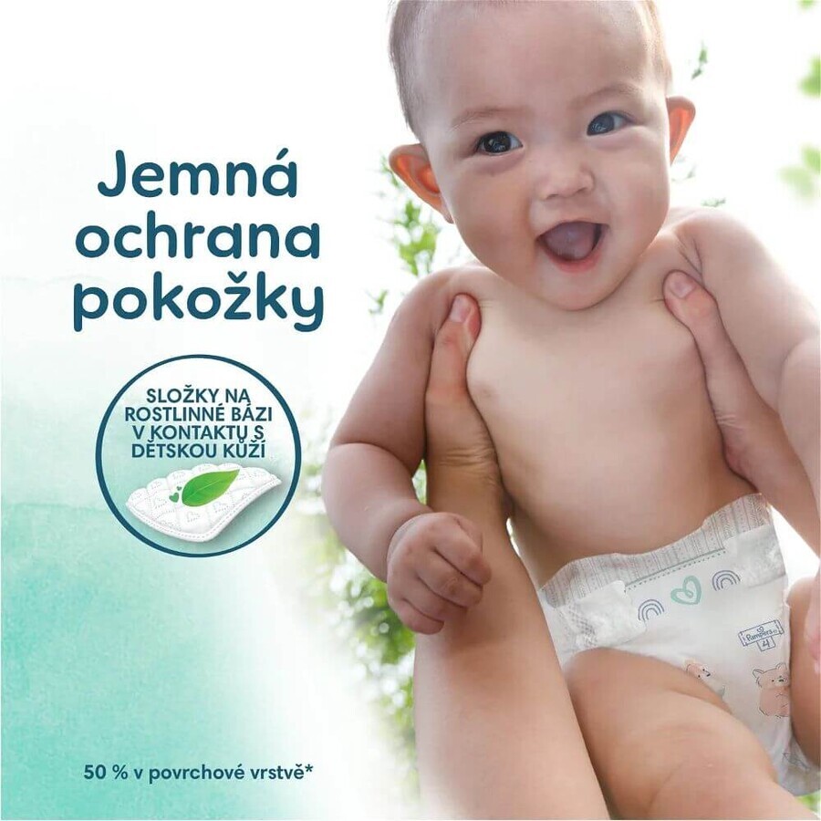 Pampers Harmonie Baby mărimea 4, 74 buc