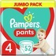 Pampers Windel Windeln Gr&#246;&#223;e. 4 (9 - 15 kg) 52 St&#252;ck