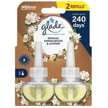 Nachfüllpackung Lufterfrischer Glade Electric Sandalwood Air Freshener 2 x 20 ml