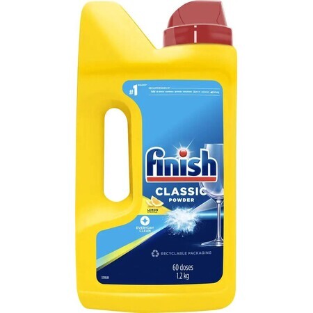 Finish PowerPowder poudre à vaisselle, citron 1,2 kg