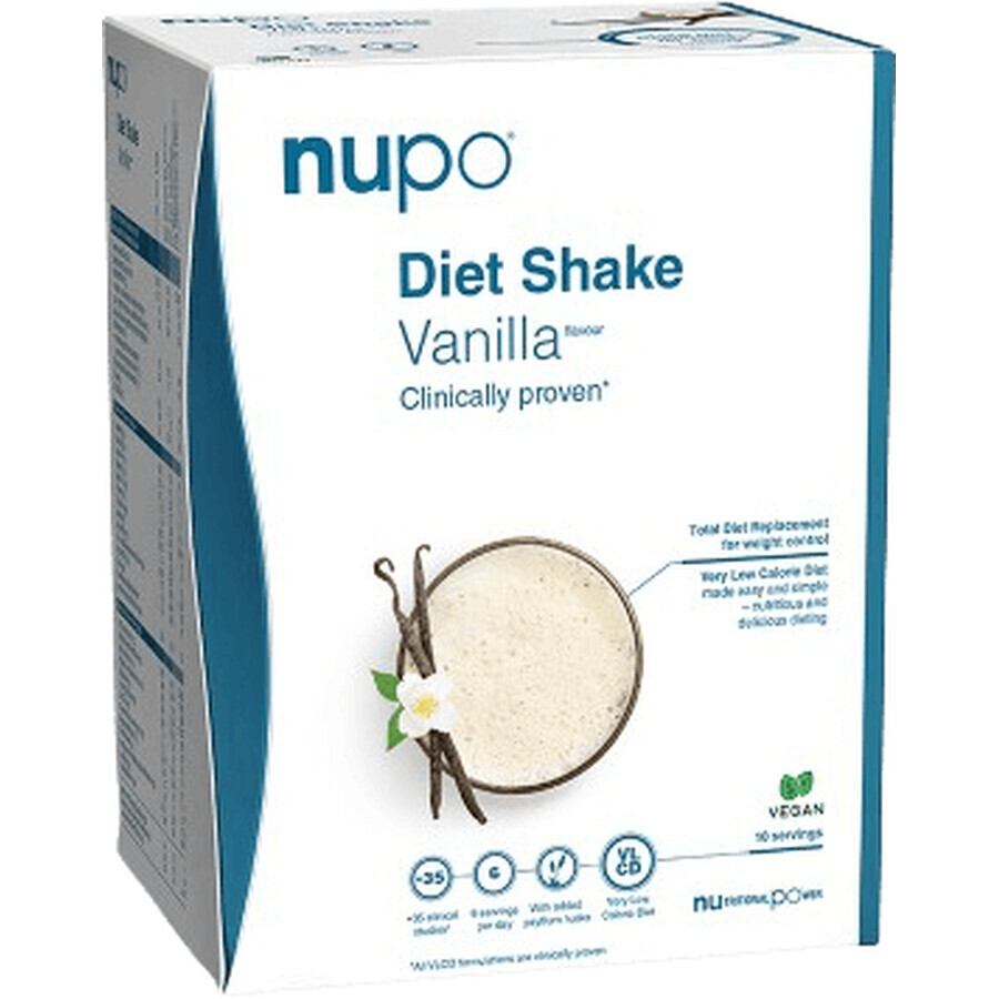 Nupo Diet Shake bebida dietética en polvo Vainilla 320 g