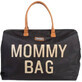 Childhome Wickeltasche Mummy Bag Big Schwarz Gold