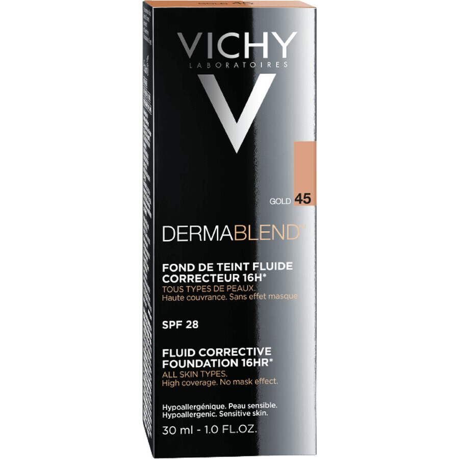 Vichy Dermablend 45 Errötender flüssiger Abdeckstift 30 ml