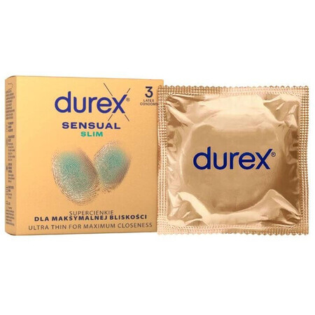 Durex Sensual Slim 3 Stück