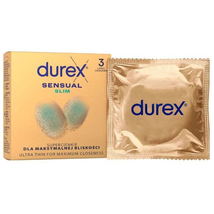 Durex Sensual Slim 3 Stück