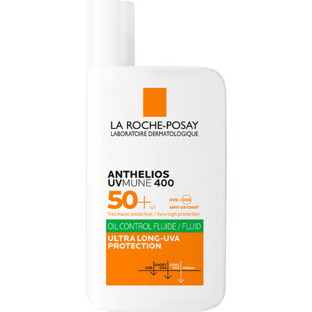 La Roche-Posay Anthelios fluid SPF 50+, 50 ml