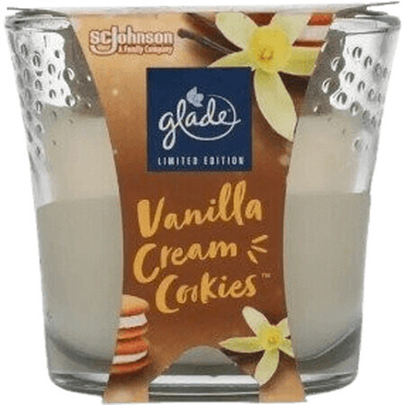 Glade Vanilla Cream Cookies, Duftkerze 112 g