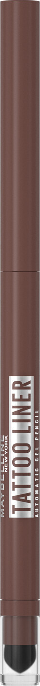 Maybelline New York Tattoo Liner automatic Smokey Brown Gel Eyeliner-Stift Smokey Brown Gel Eyeliner, 1,3 g