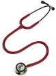 3M Littmann Classic III 5864 Stethoskop mit champagnerfarbener Oberfl&#228;che f&#252;r die Innere Medizin burgunderrot