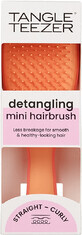 Tangle Teezer Der ultimative Entwirrer Mini Straight - Curly Salmon Pink Apricot