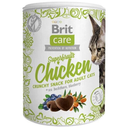 Brit Care superfruits cat snack chicken 100 g