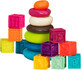 B-Toys Cube One Two Squeeze und Ringpyramide