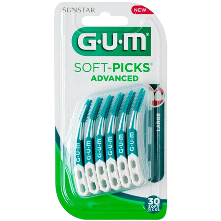 Gum Soft-Picks Advanced Interdentalbürsten Groß 30 Stück