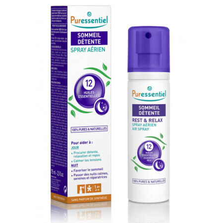 Puressentiel Für Entspannung und Erholung - 12 ätherische Öle 75 ml