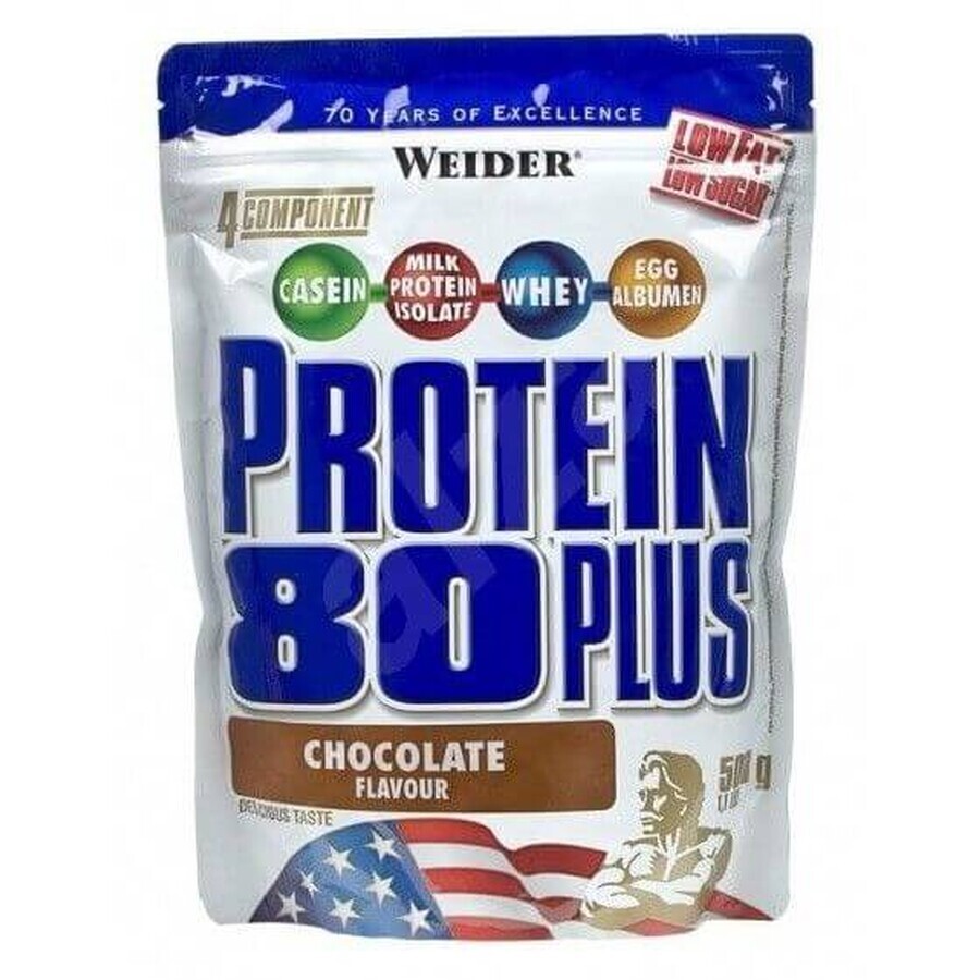 Weider Protein 80 Plus - Schokolade 500 g