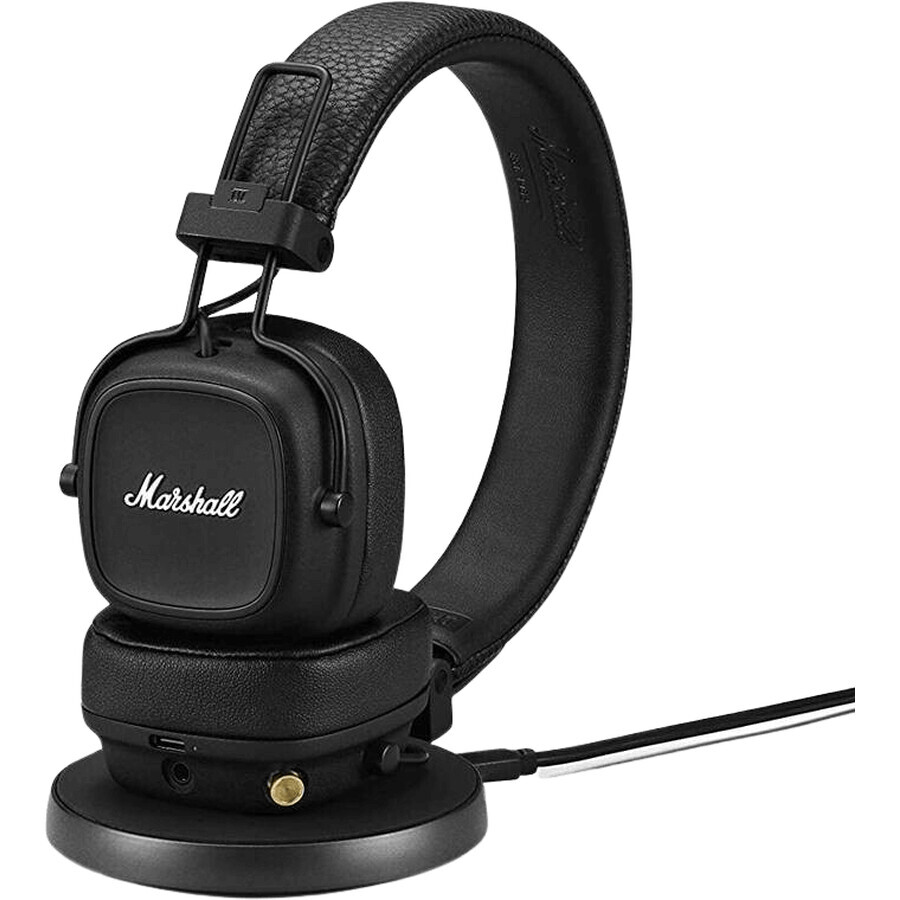 Marshall Major IV Bluetooth-Kopfhörer, schwarz