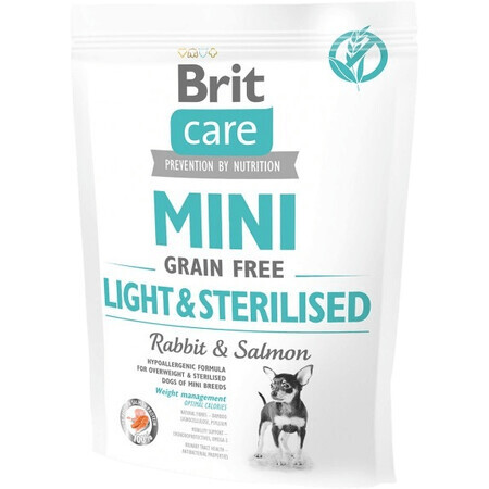 Brit Granules Dog Mini Grain Free Light & Sterilised 400 g