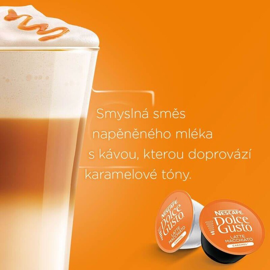 Nescafé Dolce Gusto® Latte Macchiato Caramel koffiecapsules 16 capsules