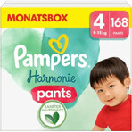 Pampers Harmonie Pants mărimea 4 - pachet lunar 168 buc