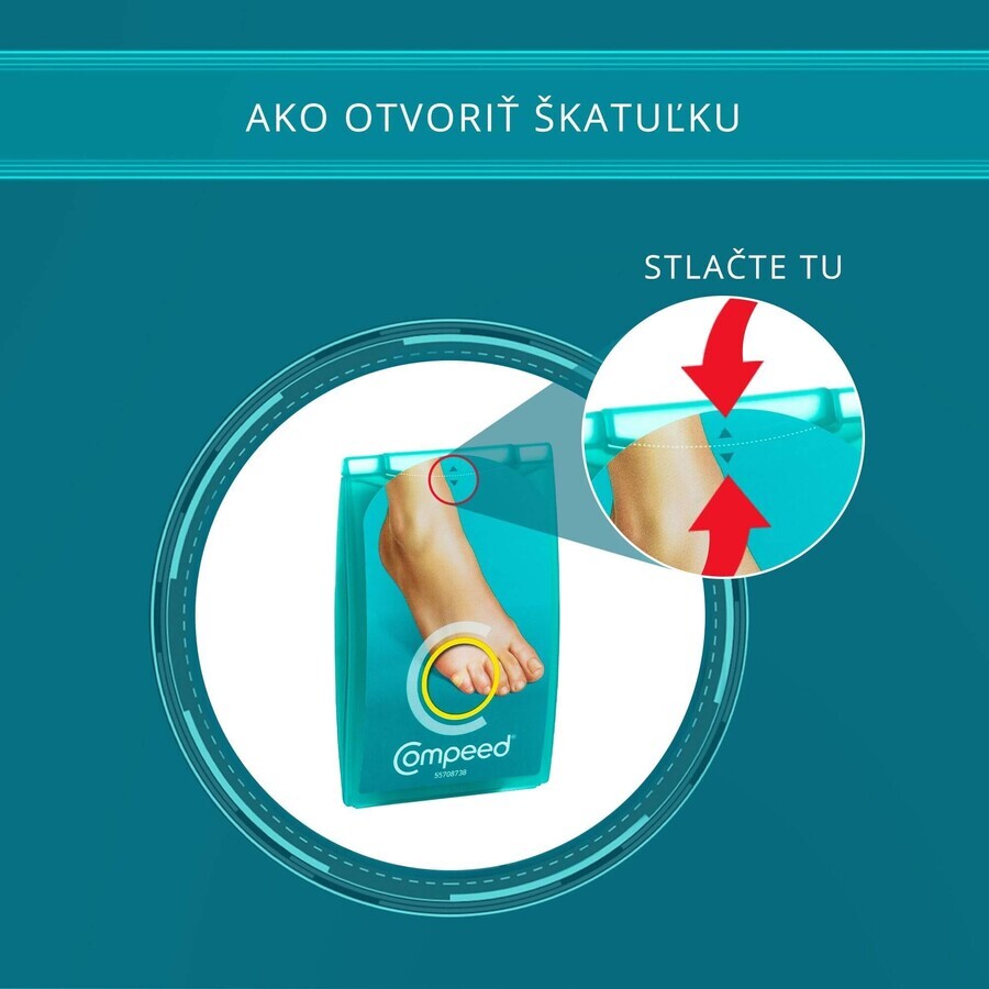 Compeed Augenklappe 10 Stück