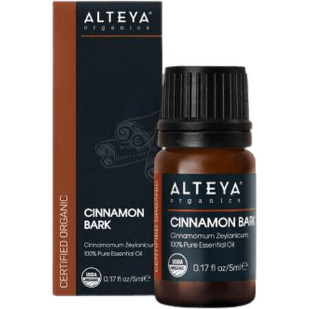 Alteya Organics Ceylon Zimtrinde Öl 100% Bio 5 ml